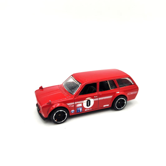 Uncarded - Hot Wheels - '71 Datsun 510 Wagon - Red