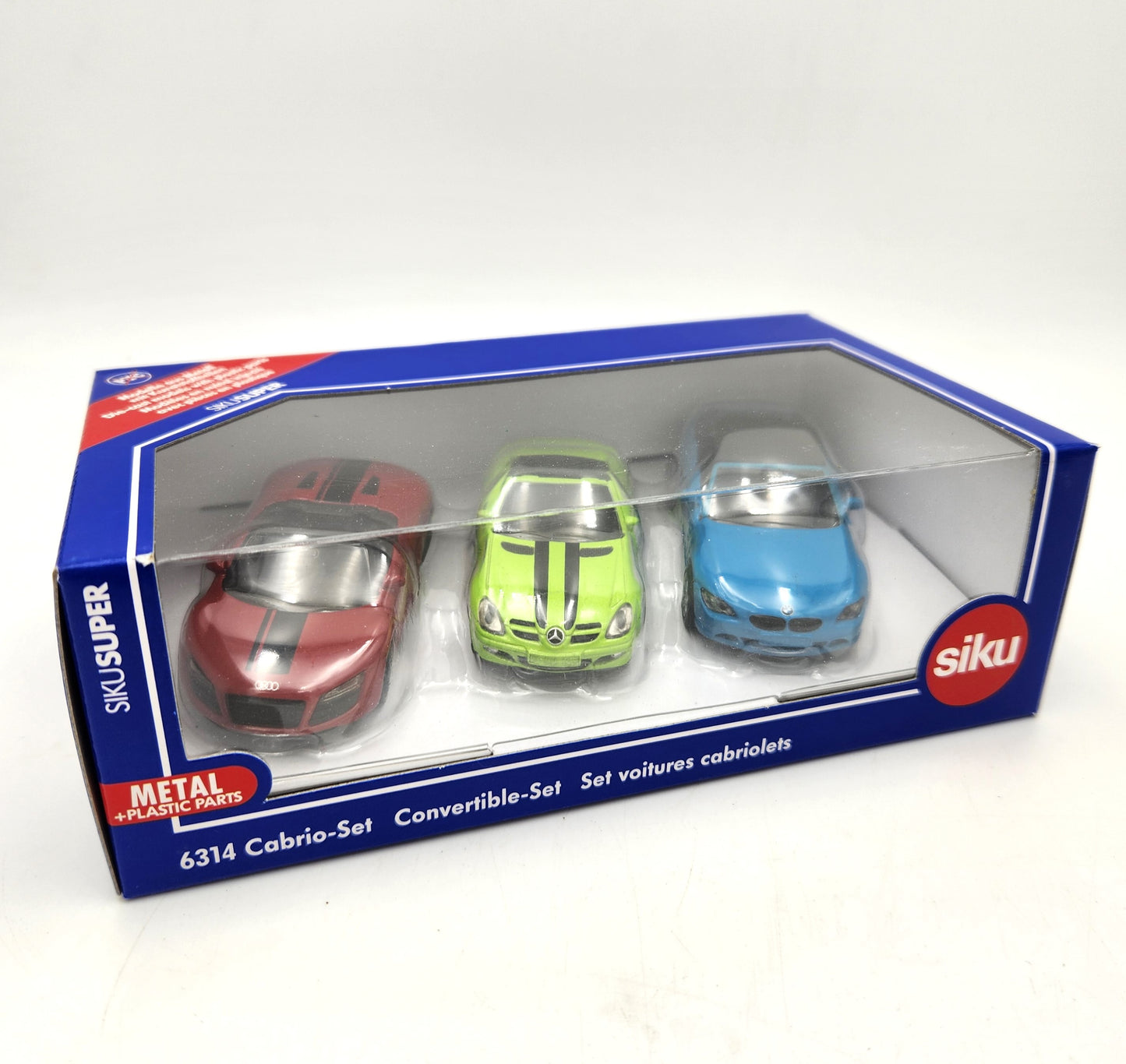 Siku - Set of 3 Convertible Diecast Cars - Limited Edition