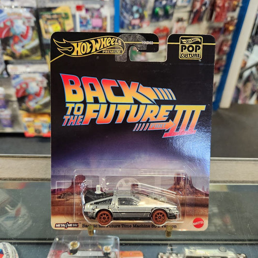 Hot Wheels Premium - 2024 Pop Culture 'Back to the Future III' - Time Machine