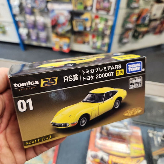 Takara Tomy Tomica - Toyota 2000GT (Yellow) #1 - 1:43 Scale