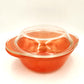 Pyrex / Agee - Orange Bowl with Lid - 19cm