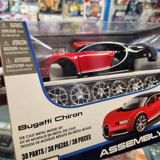 Maisto - Diecast 'Assembly Line' 2017 Bugatti Chiron Coupe