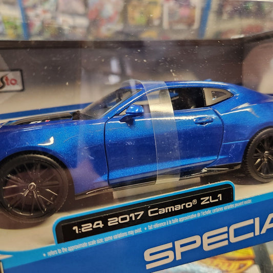 Maisto - 2017 Chevy Camaro ZL-1 'Special Edition' - Blue