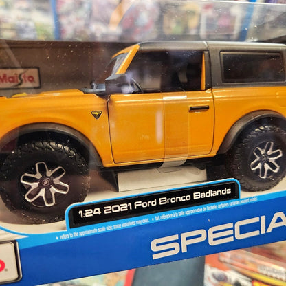 Maisto - 2021 Ford Bronco 2 Door SUV Badlands 'Special Edition'