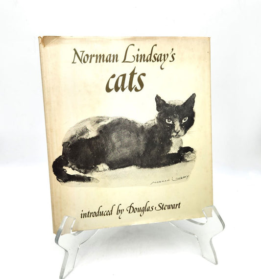 Hard Cover Book - Douglas Stewart, Norman Lindsay's Cats - 46 Pages