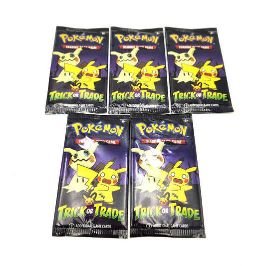 Pokemon TCG: 2023 Trick or Trade BOOster - 5 Packs