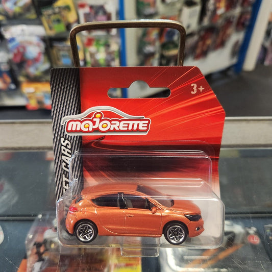 Majorette - Street Cars - Citroen DS4 (Orange/Brown) - Short Card