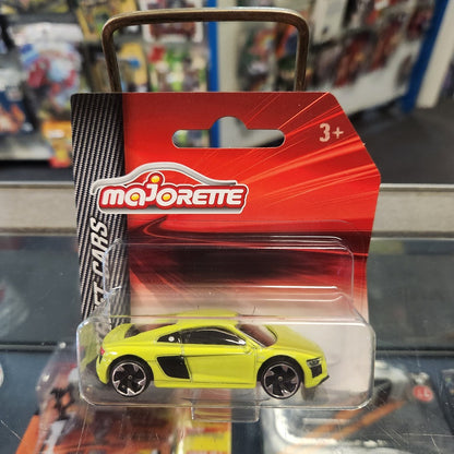 Majorette - Street Cars - Audi R8 (Lime /Yellow Green) - Short Card