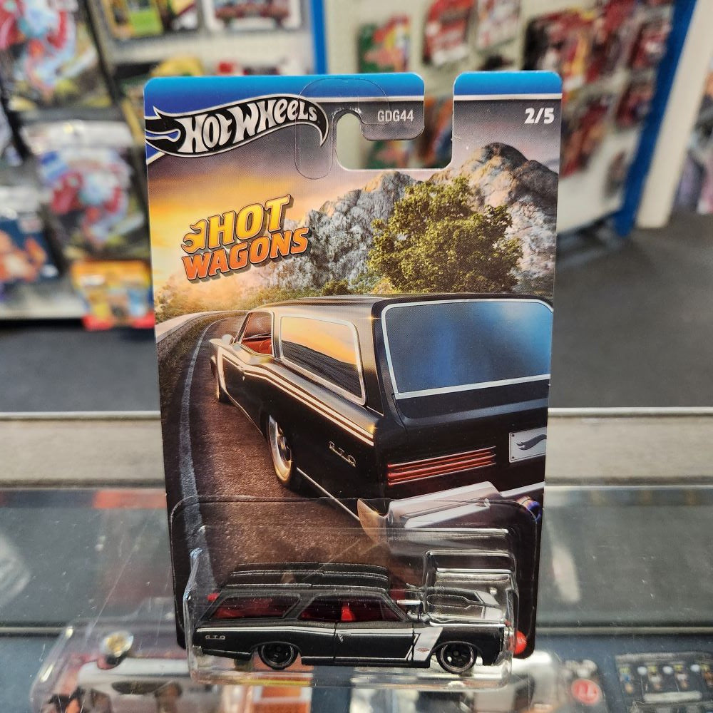 Hot Wheels - Themed Assorted - 'Hot Wagons' - Custom '66 GTO Wagon