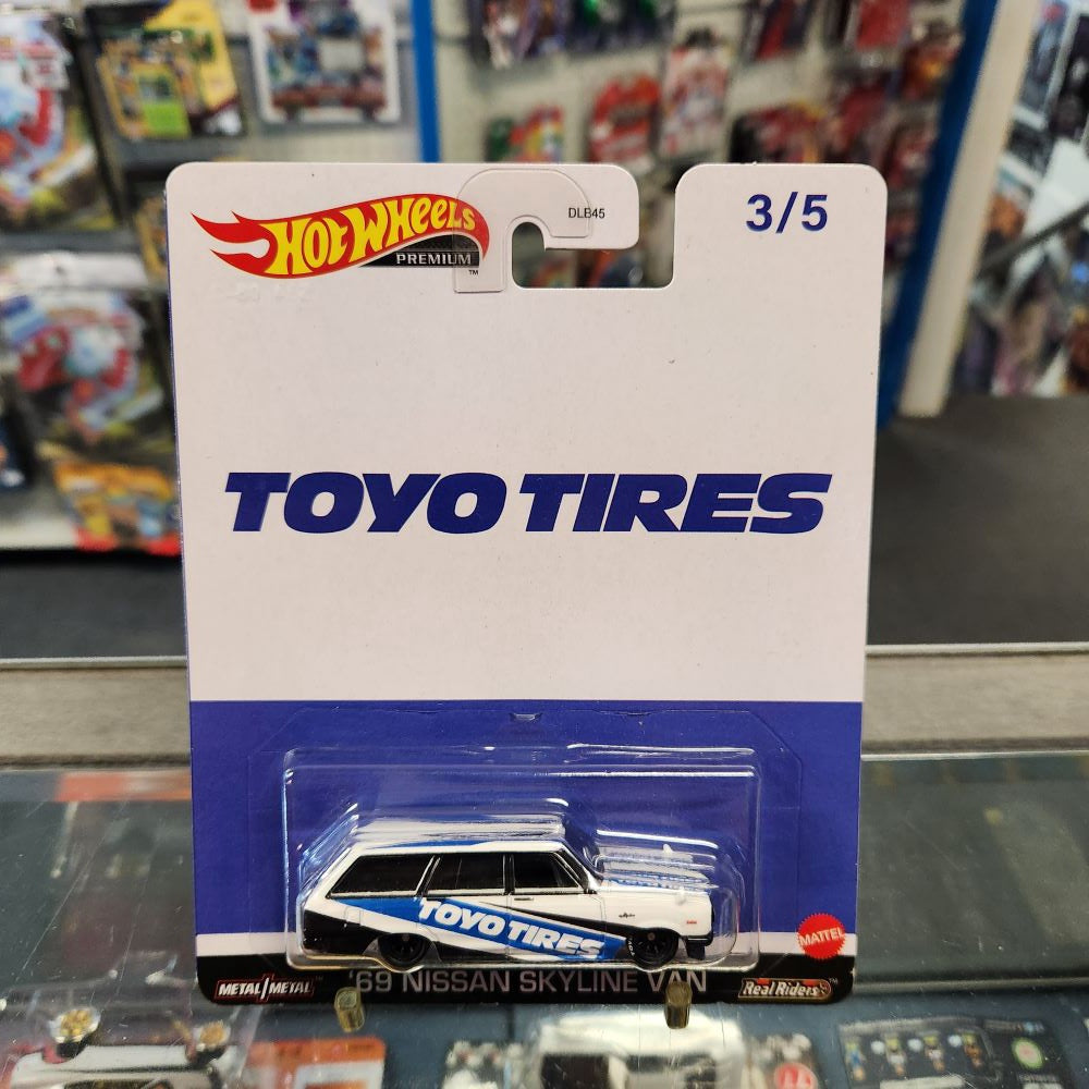 Hot Wheels Premium - Pop Culture 'Speed Shop' - '69 Nissan Skyline Van