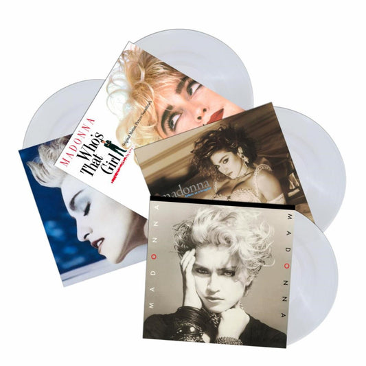 NEW - Madonna - 4 Pack (Ltd Ed) Clear Vinyl 2019 Reissue (MDC)