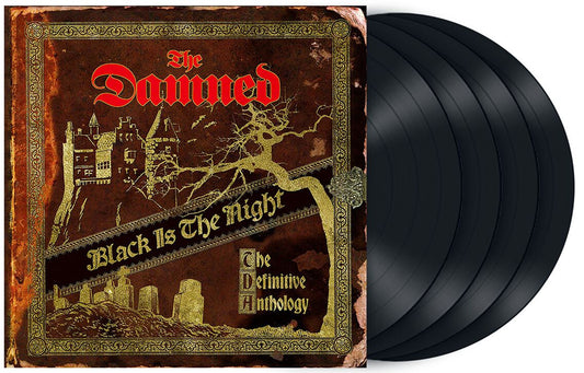 NEW - Damned (The), Black is the Night: The Definitive Collection 4LP (MDC)