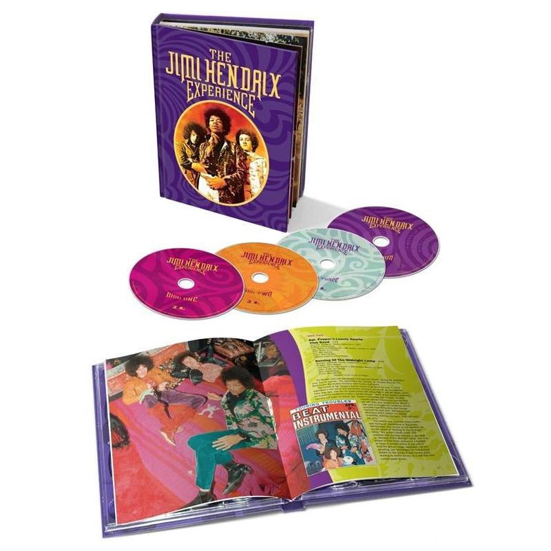 NEW - Jimi Hendrix Experience (The), The Hendrix Experience 4CD Bookpack