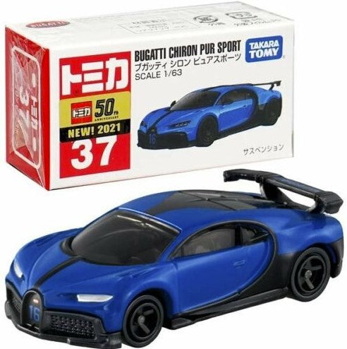 Takara Tomy Tomica - Bugatti Chiron Pur Sport #37