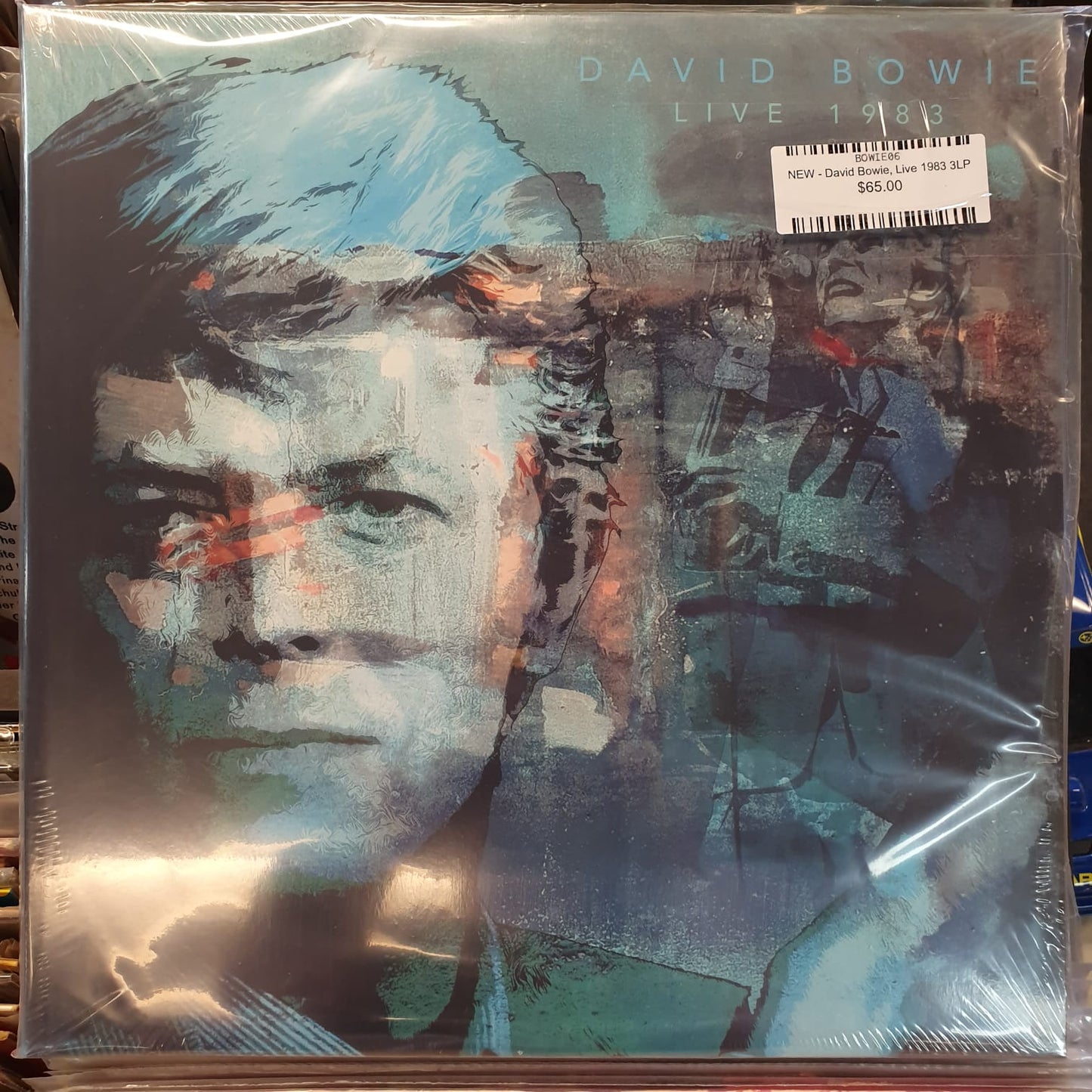 NEW - David Bowie, Live 1983 - 3LP White Vinyl