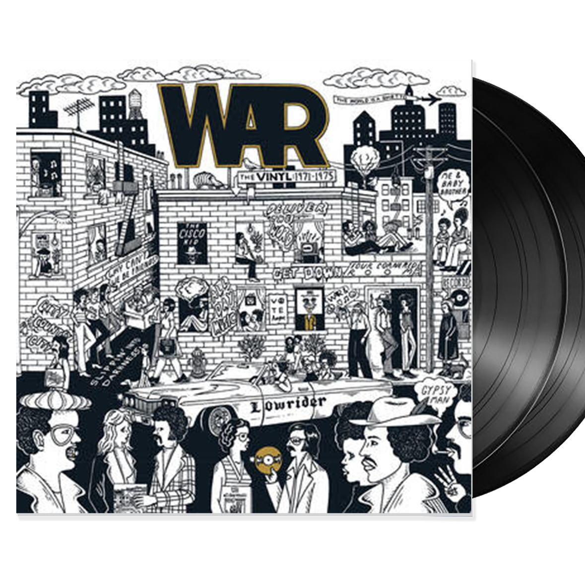 NEW - WAR, The Vinyl: 1971-1975 Coloured 5LP RSD