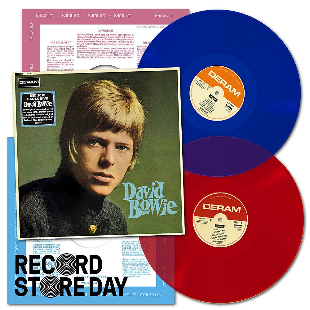NEW - David Bowie, David Bowie 2 LP RSD Edition