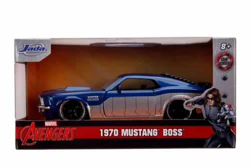 Winter Soldier 1970 Ford Mustang 1:32 Diecast Car