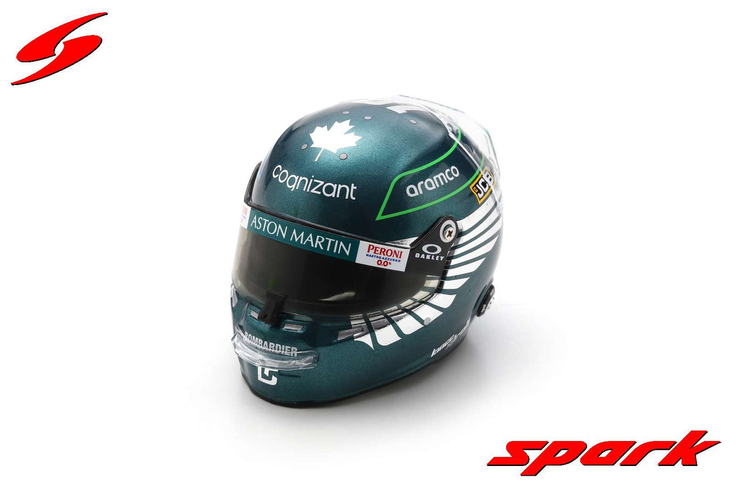 Spark Helmets - Lance Stroll Aston Martin Aramco Cognizant F1 Formula 1 - 2023