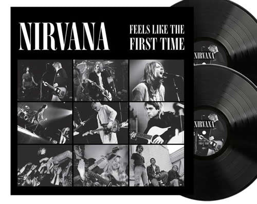 NEW - Nirvana, Feels Like First Time Ltd Black 2LP