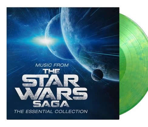 NEW - Soundtrack, Music from the Star Wars Saga (Green) 2LP