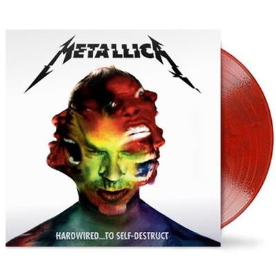 NEW - Metallica, Hard.. Wired to Self Destruct Coloured 2LP