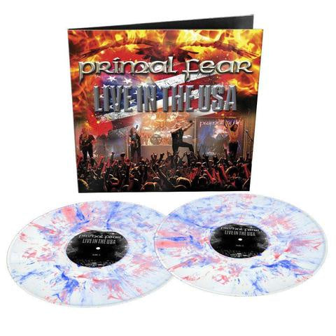 NEW - Primal Fear, Live in the USA Marbled 2LP