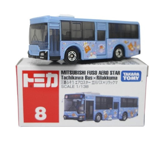 Takara Tomy Tomica - Mitsubishi Fuso Aero Star Tachikawa Bus #8