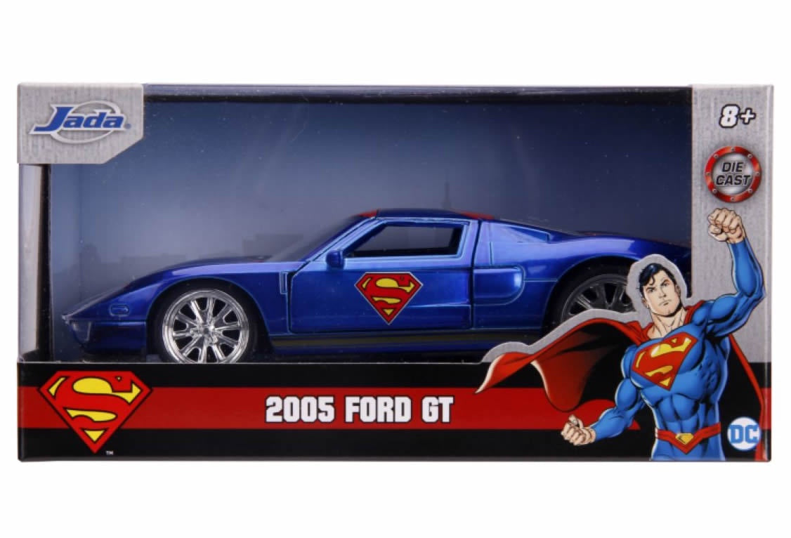 Superman 2005 Ford GT 1:32 Diecast Car