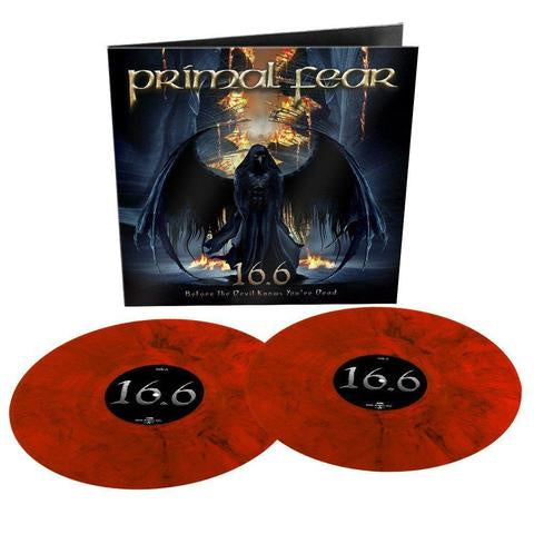 NEW - Primal Fear, 16:6 Before the Devil Knows You're Dead Marble 2LP