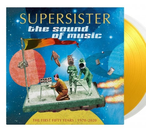 NEW - Supersister, The Sound of Music: The 50 Years (Yellow/Clear) 2LP RSD