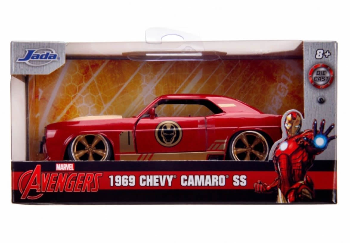 Iron Man 1969 Chevy Camaro 1:32 Diecast Car