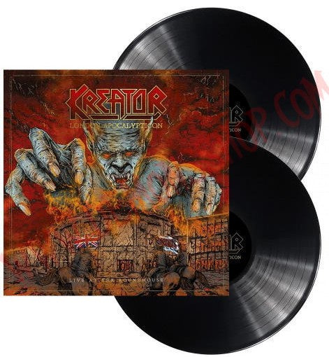 NEW - Kreator, London Apocalypticon - Live in the Roundhouse 2LP
