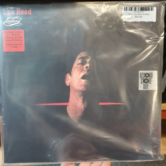 NEW - Lou Reed, Ecstasy Limited Edition Vinyl