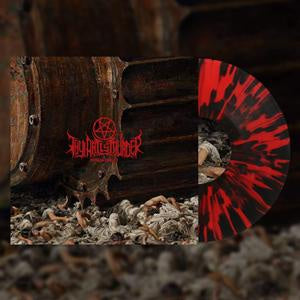 NEW - Thy Art is Murder, Human Target Red Black Splatter Coloured Vinyl LP