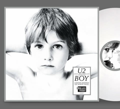 NEW - U2, Boy White Vinyl LP RSD BF