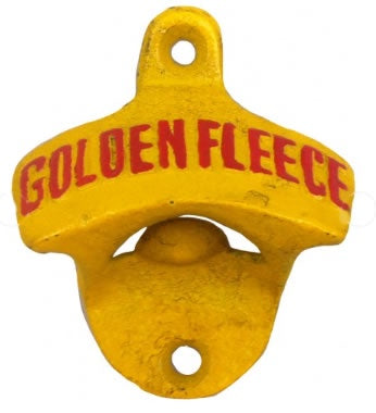 Cast Iron 'Golden Fleece' Bottle Opener