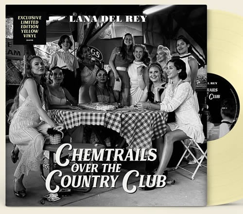 NEW - Lana Del Rey, Chemtrails Over the Country Club (Yellow) LP