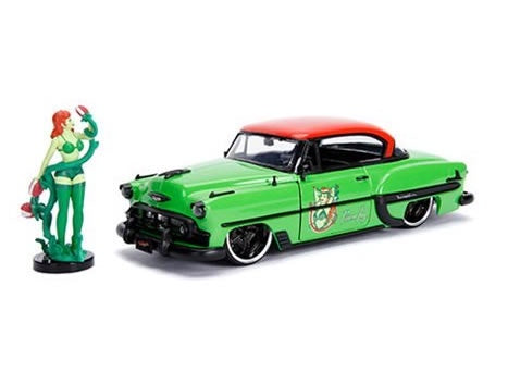 DC Bombshells - Poison Ivy 1953 Chevy Bel Air 1:24 Scale Diecast Car