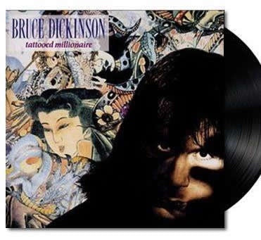 NEW - Bruce Dickinson, Tattooed Millionaire LP