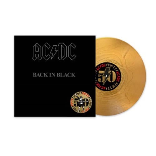 NEW - AC/DC, Back in Black (Gold Nugget) LP