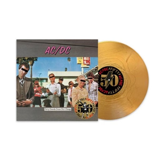 NEW - AC/DC, Dirty Deeds Done Dirt Cheap (Gold Nugget) LP