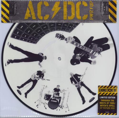 NEW - AC/DC, Through the Mists of Time / Witches Spell 12" Pic Disc RSD