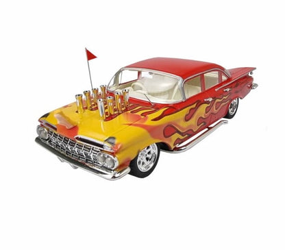 1:43 Red 1959 Chevy Bel Air - 4 Door - Resin
