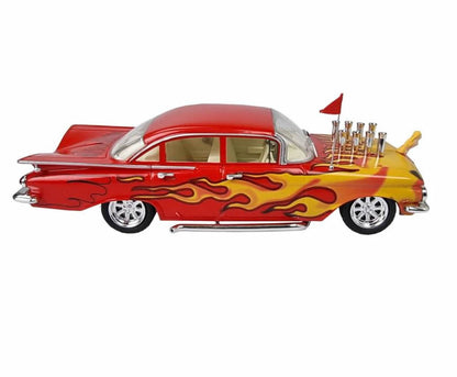 1:43 Red 1959 Chevy Bel Air - 4 Door - Resin
