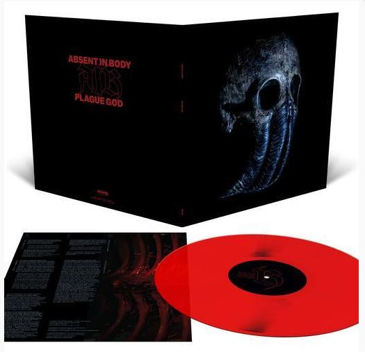 NEW - Absent in Body, Plague God (Blood Red) LP
