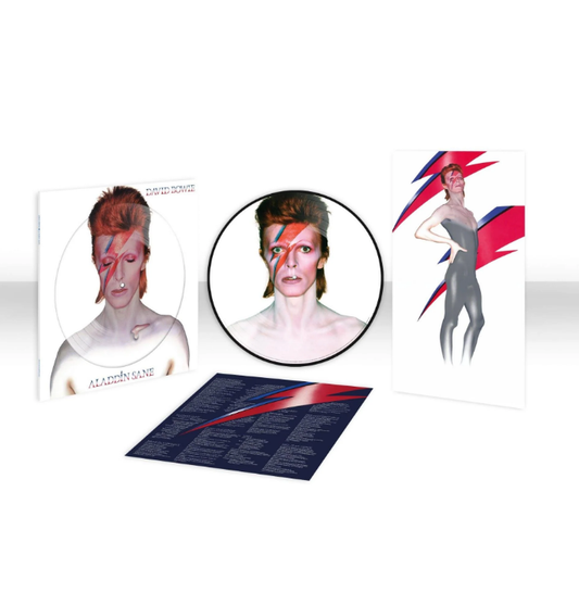 NEW - David Bowie, Aladdin Sane: 50th Anniversary Picture Disc