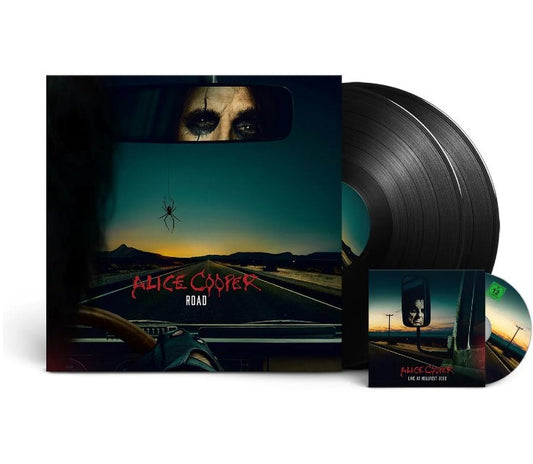NEW - Alice Cooper, Road (Black) 2LP + DVD