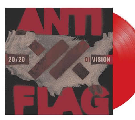 NEW - Anti-Flag, 20/20 Division (Red) LP RSD