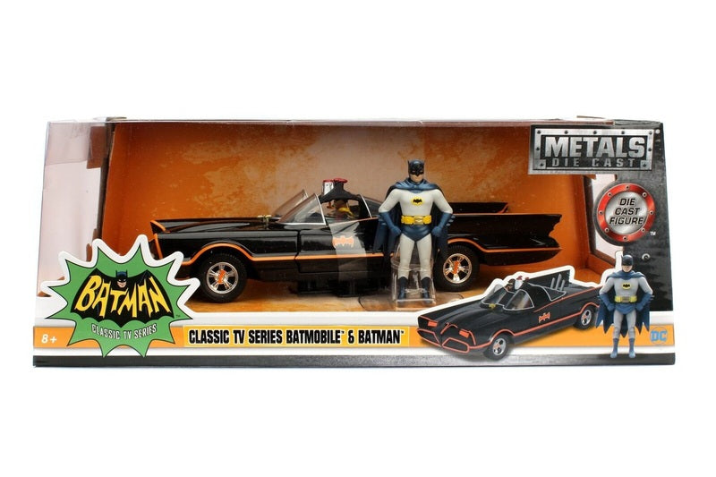1966 Batmobile w/Batman & Robin 1:24 Scale Diecast Car